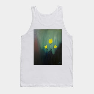 Tulip Yellow Tulip Tank Top